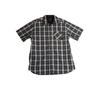 5.11 Tactical Vented Plaid Snap Performance Shirt Mens Large